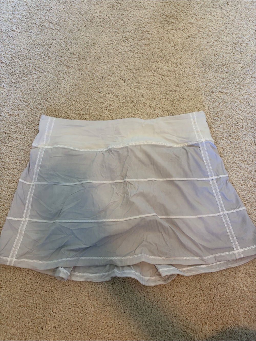 lululemon athletica White Women's Athletic Skort with Built-in Shorts